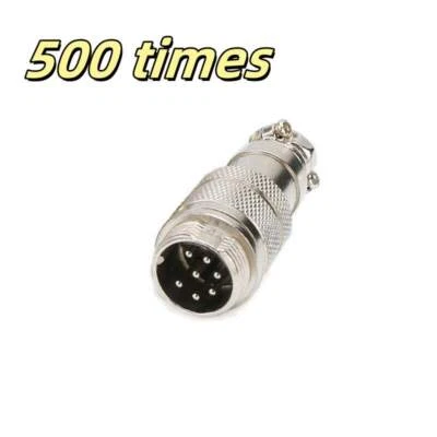 2 3 4 5 6 8 Pins GX16 Male Female Plug Aviation Air Socket With Panel Connector - Image 1 of 4