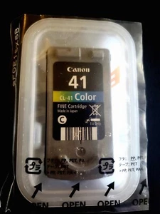 Canon cl 41 color ink printer iP1900 iP1800 iP1700 iP1600 iP1500 iP2500 iP1400 - Picture 1 of 2