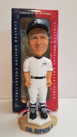 CAL RIPKEN JR BOBBLEHEAD Aberdeen IronBirds Baltimore Orioles Legends Diamond Cover