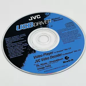 JVC USB Driver CD-ROM Software for Windows and Macintosh Ver 1.0 - Picture 1 of 3