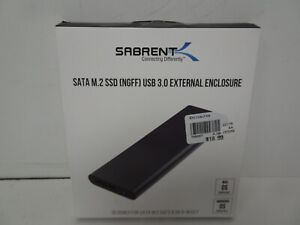 Sabrent M.2 SSD [NGFF] to USB 3.0 Enclosure (EC-M2MC)