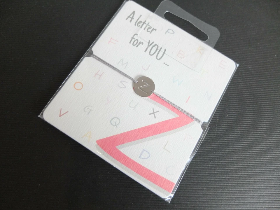 * A letter for YOU... fabelhafter Armband Buchstabe Z NEU zum Ziehen Crystales - Bild 1 von 1