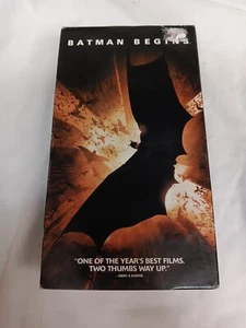 Batman Begins, 2005 ‧ Action/Fantasy, Christian Bale, Liam Neeson, VHS - Picture 1 of 4