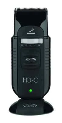 SINELCO Tagliacapelli professionale a batteria e funzionamento a cavi regolabile nero taglia barba