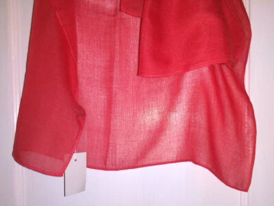 Шарф J экипажа чистый оранжевый новый с Ярлыками 21 шириной x 77 длиной полиэстер стиль 49091 - Изображение 1 из 4