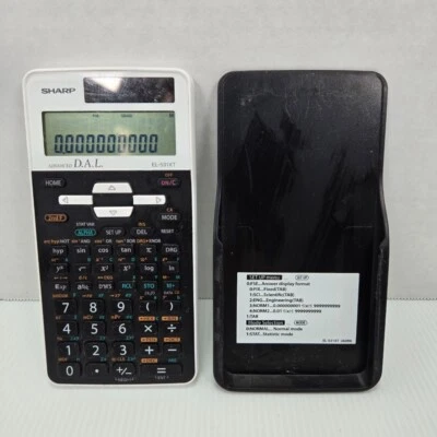 Sharp EL-531XT Scientific Calculator Advanced D.A.L. School Office - Image 1 of 4