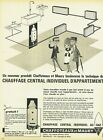 Publicité Advertising 089  1963  Chaffoteaux & Maury  chauffage  central au gaz