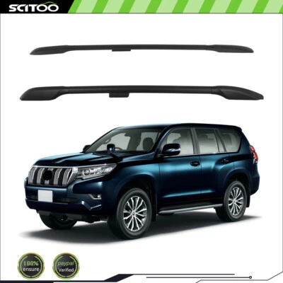 Roof Side Rail For 2010-2018 Toyota Prado 150 Roof Rack Set Luggage Carrier - Image 1 of 4