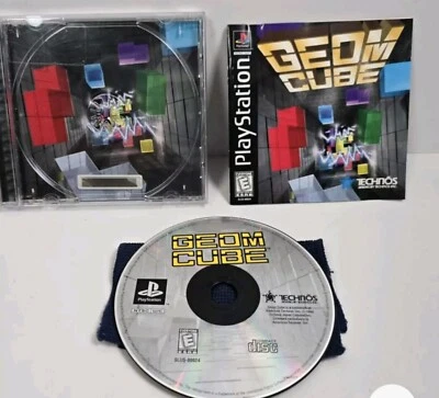 Geom Cube (Sony PlayStation 1) PS1 - NTSC-U/C America/Canada - Image 1 of 2
