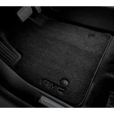 Alfombrillas GMC Acadia 2017-2023 delanteras y segunda fila premium negras OEM GM Foto 1 de 4