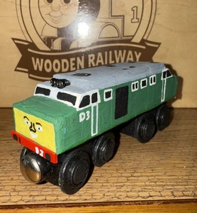 Custom Bear D3 Diesel! THOMAS FREUNDE ZUG HOLZEISENBAHN ~ Custom - Bild 1 von 8