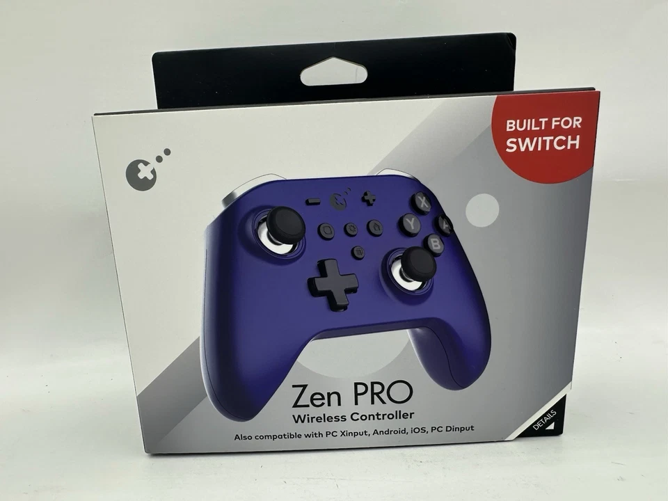 Gulikit Zen Pro Wireless Controller Nintendo Switch PC Android iOS Purple Sealed - Image 1 of 4