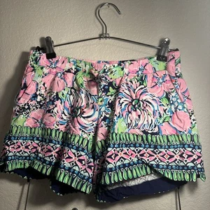 Pantaloncini Lilly Pulitzer donna XS surfista ragazza tennis costiero BarbieCore - Foto 1 di 14