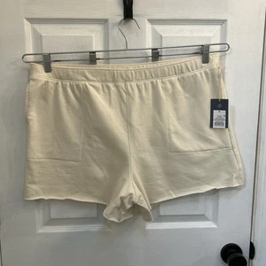 Neu mit Etikett Universal Thread cremefarbene Damen-Sweatshorts mit Tasche Größe XL - Bild 1 von 20