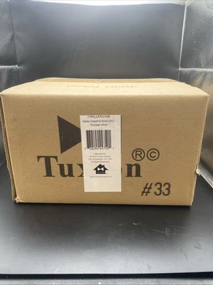 6x Tuxton China Inc Alaska/Colorado 9-1/2 oz. Cuenco de pomelo blanco de porcelana Foto 1 de 4