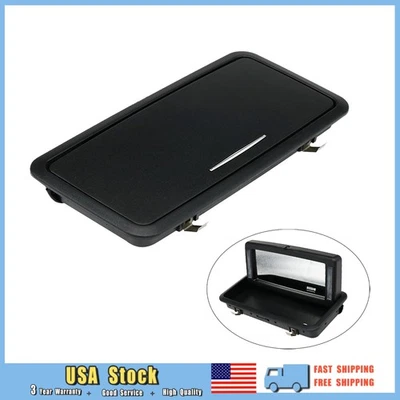 Rear Row Vanity Mirror Makeup Mirror W/Lights C2D19845PVJ Fits Jaguar XJ 10-19 - Imagem 1 de 4