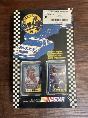 1991 Maxx Nascar Race Cards Complete 240 Card Set - Image 1 of 3
