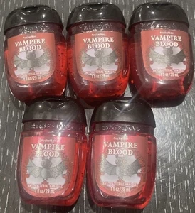 GANZ NEU 5er-Pack Vampirblut PocketBac Desinfektionsmittel 1 Unze Bath & Body Works - Bild 1 von 3