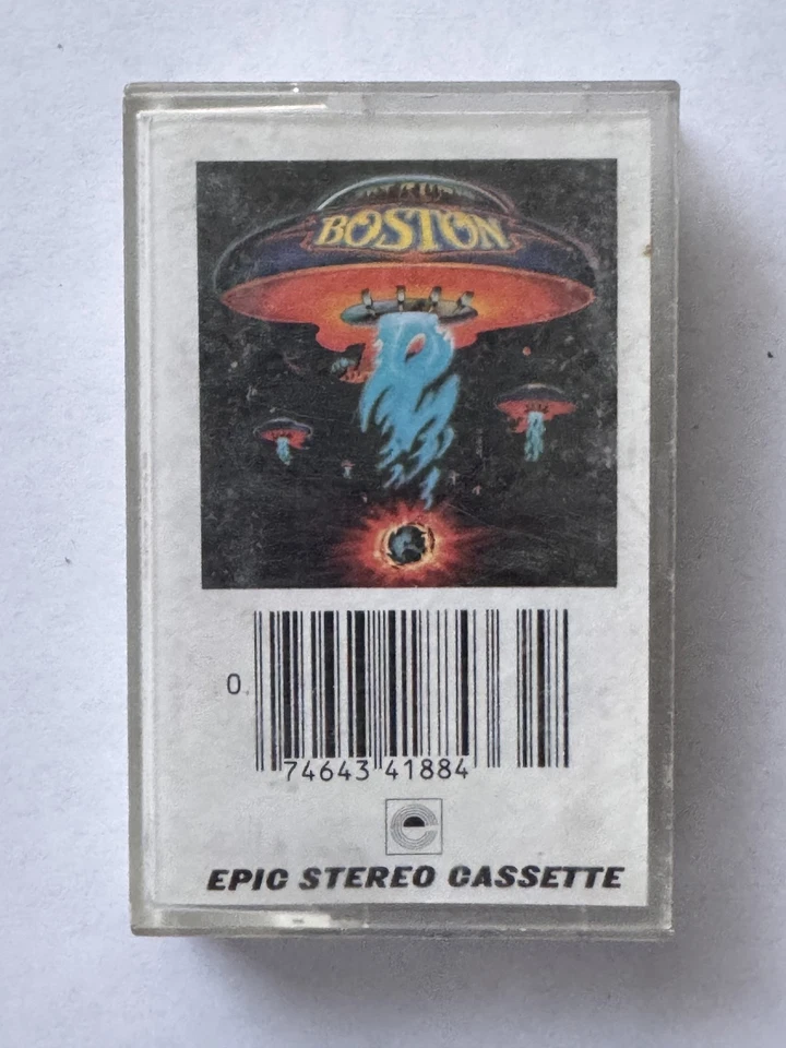 Boston - Boston Cass, Album, RE, Gri Epic, Epic 0 Rock JET 34188, JET34188 - Image 1 of 1
