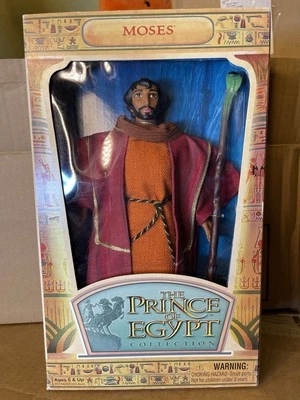 Muñeca Hasbro "Moisés" de colección El Príncipe de Egipto - Muñeca Dreamworks 1998 nueva Foto 1 de 4