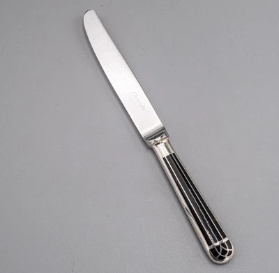 Cuchillo(s) de postre Christofle Talismán plateado negro 7 3/4" - Francia Foto 1 de 4