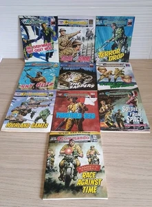 10 X Commando Comics 5091, 5092, 5094, 5095, 5096, 5098, 5128, 5192, 5197, 5200 - Picture 1 of 11