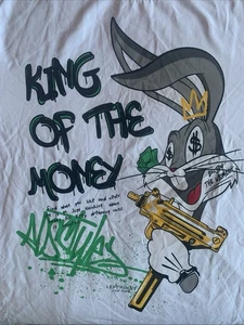 NEW w/tags Left Point x Bugs Bunny King Of The Money T-Shirt Size 5XL Fits 3XL - Picture 1 of 5