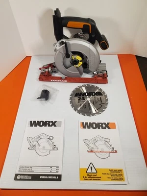 WORX WX530L ExacTrack 20V Cordless Circular Saw - NEW - Tool Only (No Battery) - Image 1 of 4