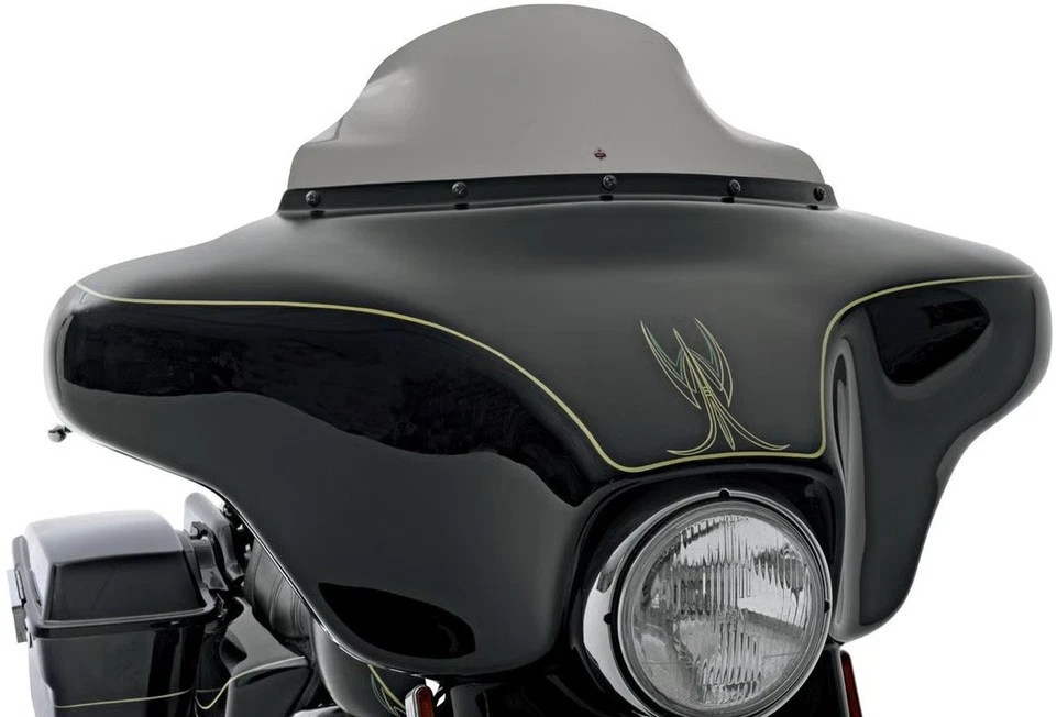 Parabrisas Klock Werks Flare - 6,5 pulgadas - Motocicleta Dark Smoke Street KWW-01-0196 Foto 1 de 4