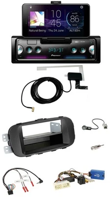 Pioneer DAB Bluetooth Lenkrad USB Autoradio für Kia Soul 2016-2019 schwarz - Bild 1 von 4