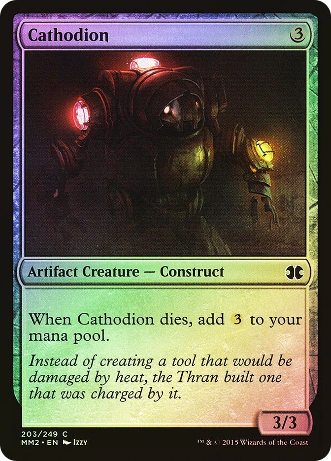 MTG FOIL Cathodion  - Modern Masters 2015 #203 - Image 1 of 1