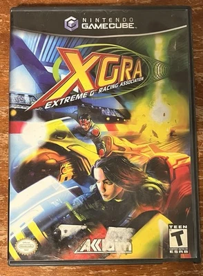 XGRA: Extreme-G Racing (Nintendo GameCube, 2003) solo estuche y disco Foto 1 de 4