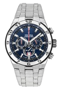 Festina Chrono Bike Quarz Chronograph F20670-1 100M Herrenuhr - Picture 1 of 4