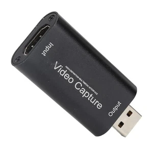 USB 2.0 Video Card High Definition Multimedia Interface 4K Audio Reco CB - Afbeelding 1 van 23