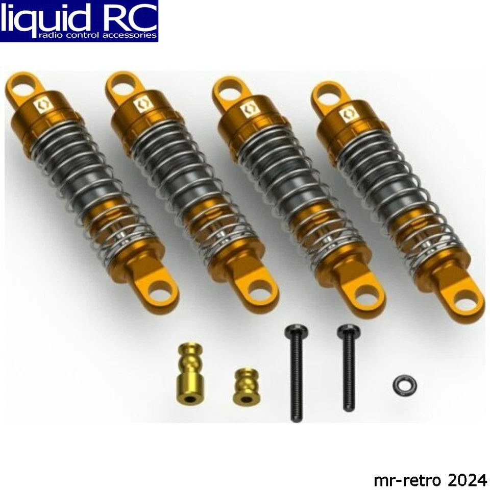 HPI Racing Aluminum Oil-Filled Shock Set (Assembled / 4pcs) 161150