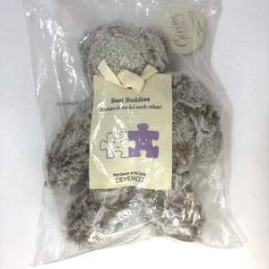 DEMDACO MINI OSO REGALO 8 en Peluche "Best Buddies siempre.." Sentimiento NUEVO EN PAQUETE - Imagen 1 de 7