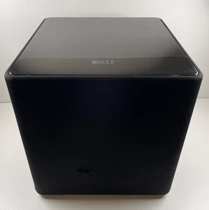 KUBE12B KEF - Kube 12" 300W Class-D Powered Subwoofer - Schwarz - Gebraucht, Gut - Bild 1 von 9