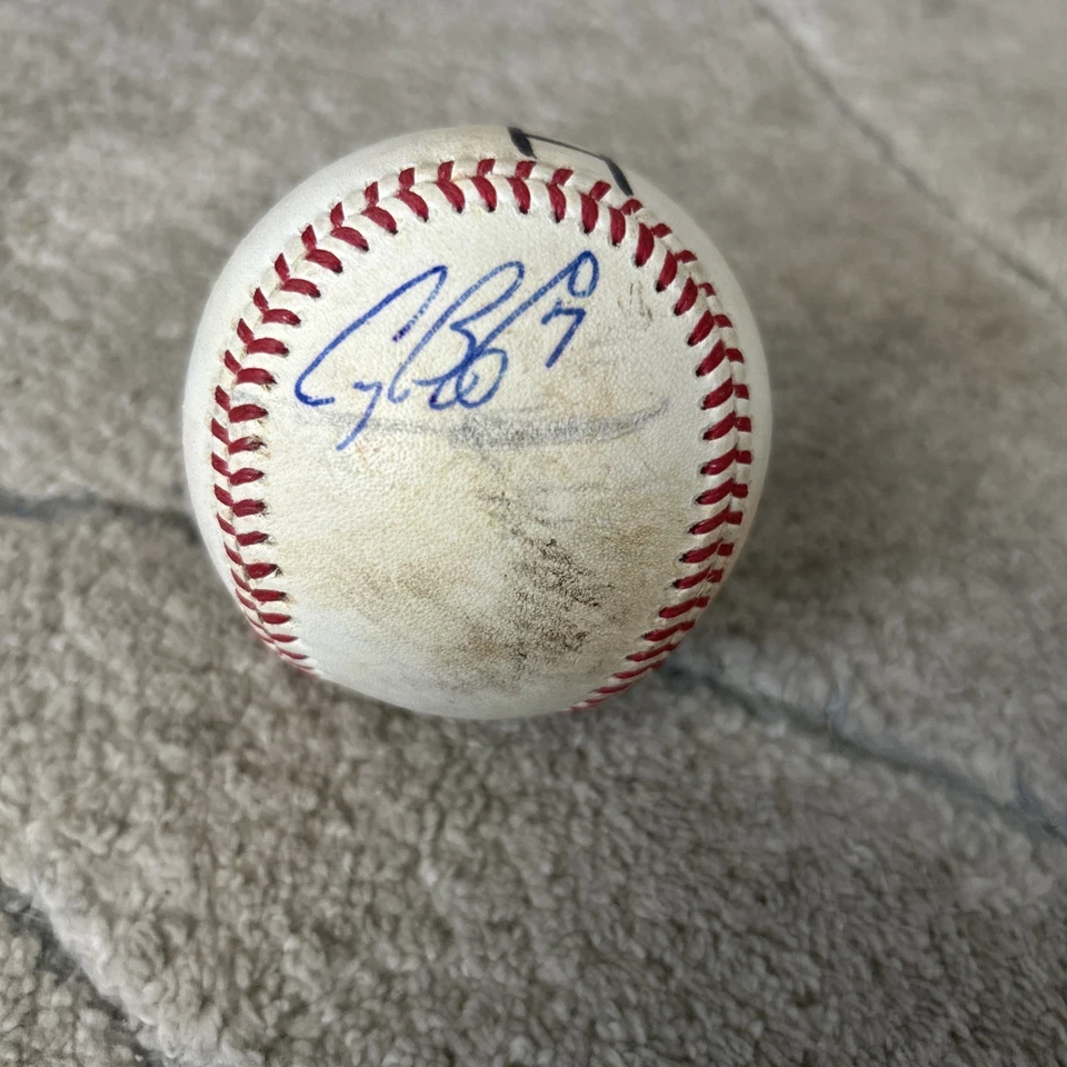 2001 Craig Biggio HOF Signed Official Rawlings Training Baseball JSA Astros Camp - Image 1 of 4