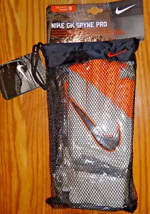 Guanti portiere NIKE GK Spyne Pro grigio arancione totale nero NUOVI UNISEX TAGLIA 8 ~ $ 80 - Foto 1 di 4
