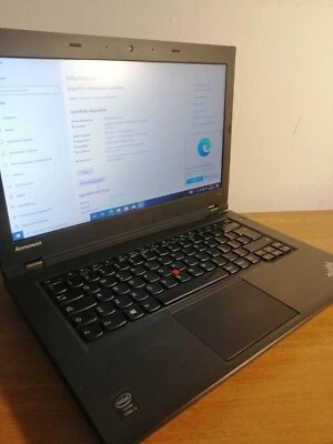 Notebook 14.1" Lenovo Thinkpad L440 Intel i5 4300M Ram 4Gb HDD 500gb Windows 10 - Immagine 1 di 4