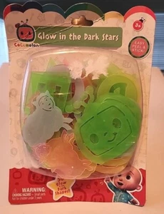Sunny Days Entertainment CoComelon Glow in The Dark 50 Assorted Shapes PeelStick - Picture 1 of 4