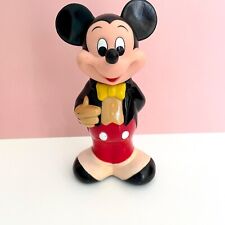 vintage Bubble Bath Bottle Mickey Mouse 1980s Disney collectable Empty