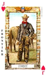 Cowboy, Historical Playing/Trading Card - Picture 1 of 2