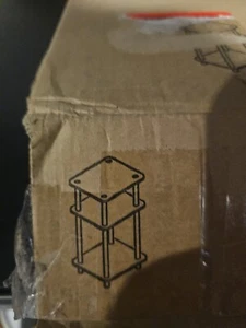 Furinno Just 3-Tier Turn-N-Tube End Table / Side Table / Night Stand  - Picture 1 of 3