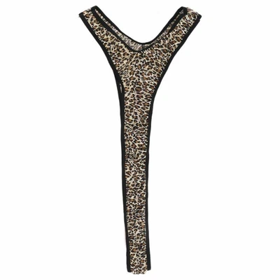 Sexy Men's Solid Thong G-string Swimwear Costume Gay Underwear Erotic Lingerie ↷ - Image 1 of 4