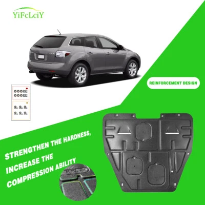 For Mazda CX-7 2007-2012 Under Engine Splash Guards Front Engine Mud Flaps Foto 1 de 4