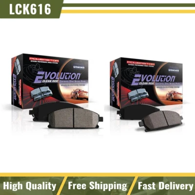 Pastillas de freno cerámicas delanteras y traseras Power Stop para Acura RDX 2016 2015 2014 Foto 1 de 4