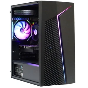 FAST Desktop Gaming PC Intel Quad Core i5 16GB RAM 1TB+ SSD GT 730 Wins 10 Wi-Fi - Picture 1 of 12
