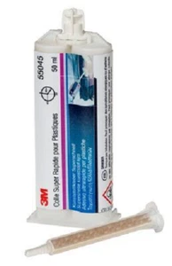 3M 55045 Colle super rapide pour plastiques transparente, 50 ml - Imagen 1 de 1