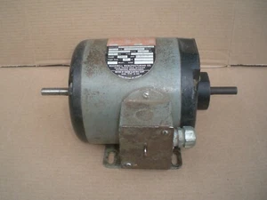 Vintage Delta Rockwell  1/3 HP dual shaft electric Motor   115V  1725 RPM - Picture 1 of 14